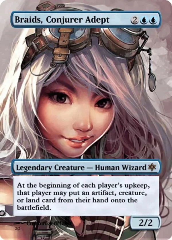Braids, Conjurer Adept | BraidsConjurerAdept.121 | Magic the Gathering Proxy Cards