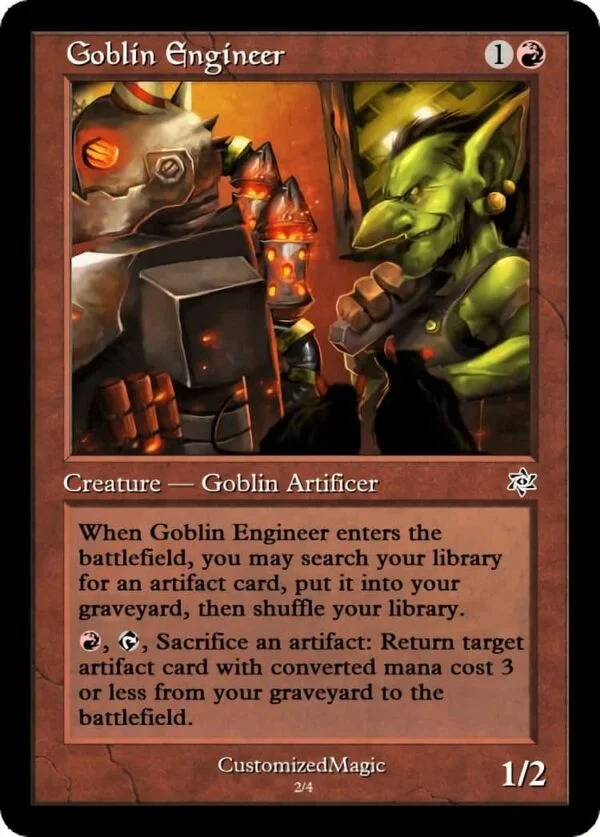 Goblin Engineer | GoblinEngineer.2 | Magic the Gathering Proxy Cards