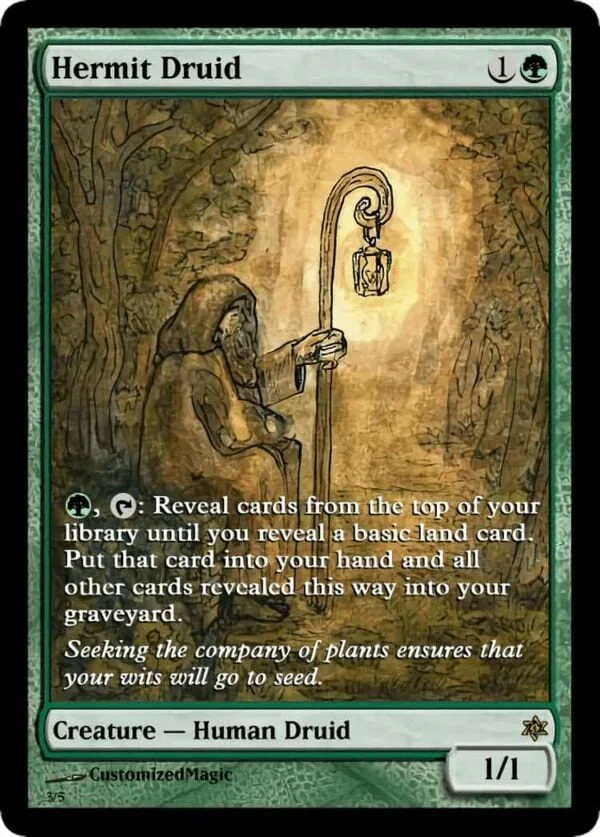 Hermit Druid | HermitDruid.3 1 | Magic the Gathering Proxy Cards