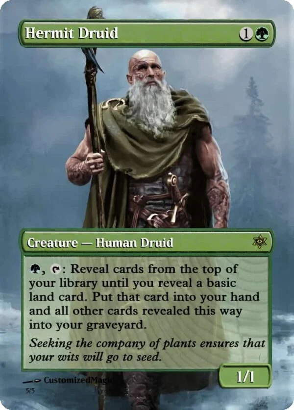 Hermit Druid | HermitDruid.4 | Magic the Gathering Proxy Cards