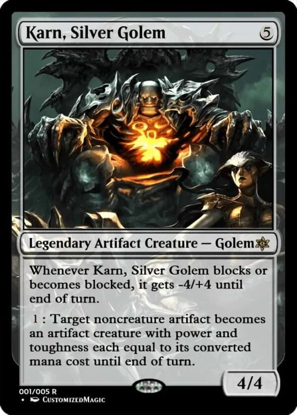 Karn, Silver Golem | Karn Silver Golem.3 | Magic the Gathering Proxy Cards