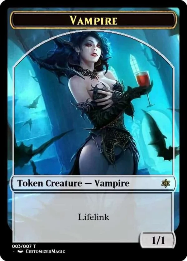 Vampire Token (Lifelink) | Vampire20 | Magic the Gathering Proxy Cards