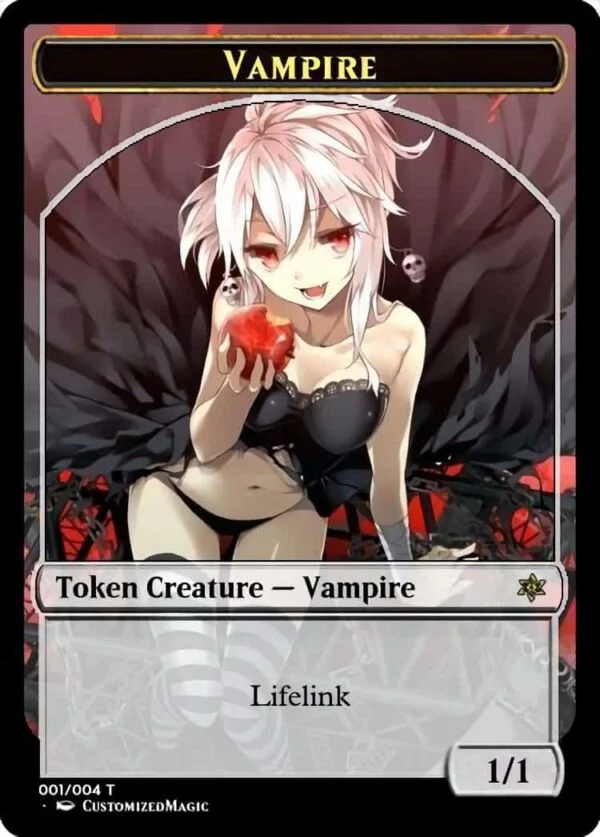 Vampire Token (Lifelink) | VampireLifelink | Magic the Gathering Proxy Cards