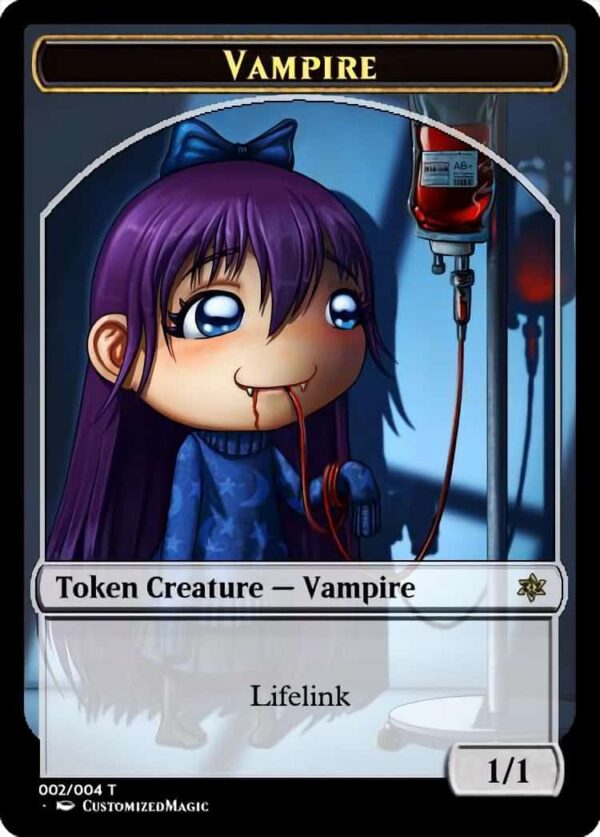 Vampire Token (Lifelink) | VampireLifelink3 | Magic the Gathering Proxy Cards