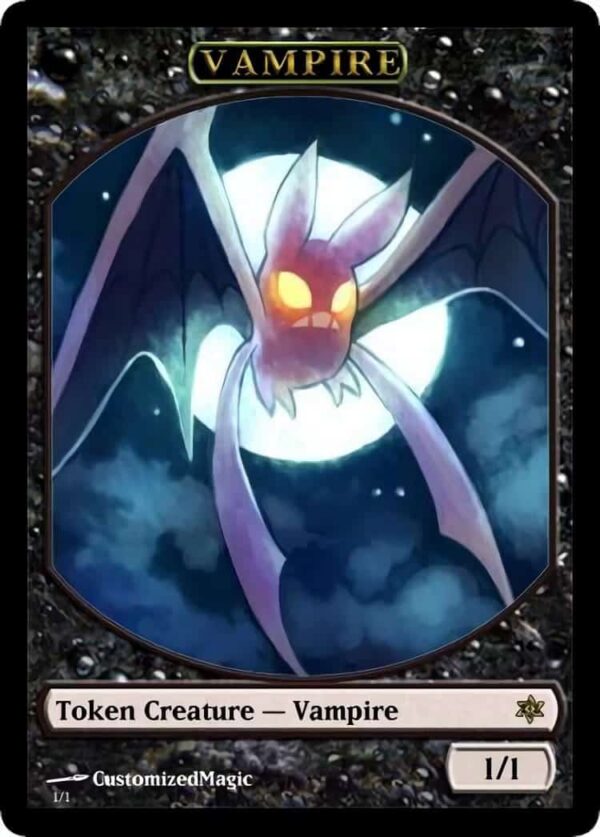 Vampire Token Magic The Gathering Proxy Cards
