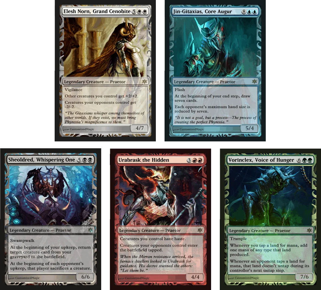 mtg planeswalker card Type: Planeswalker, 310 cards