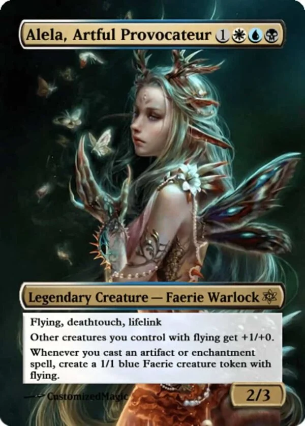 Alela, Artful Provocateur | Alela Artful Provocateur.13 | Magic the Gathering Proxy Cards