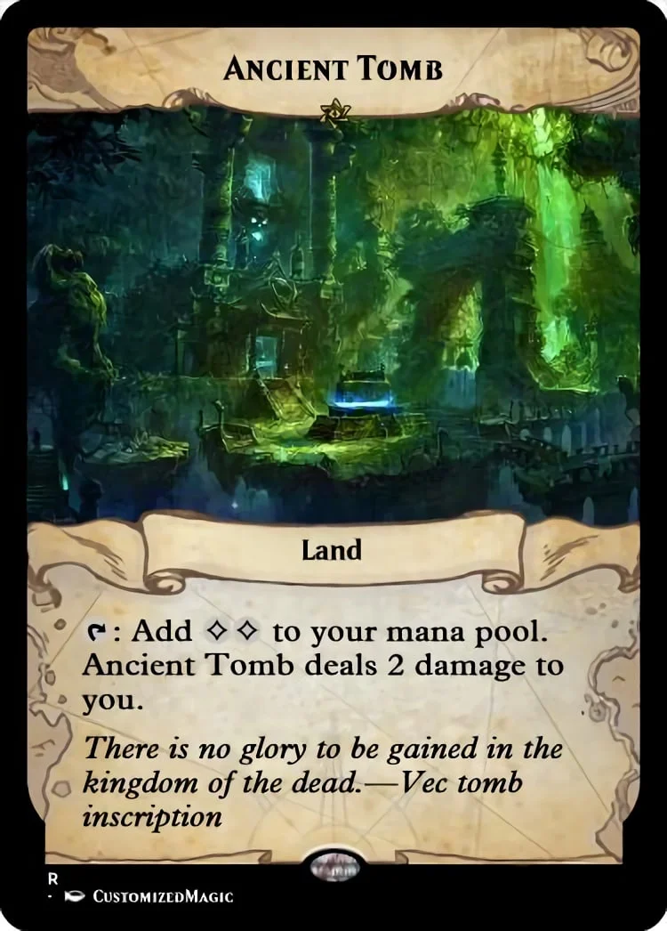 Ancient Tomb | Ancient Tomb | Magic the Gathering / MTG Proxy Cards | Aether Vial