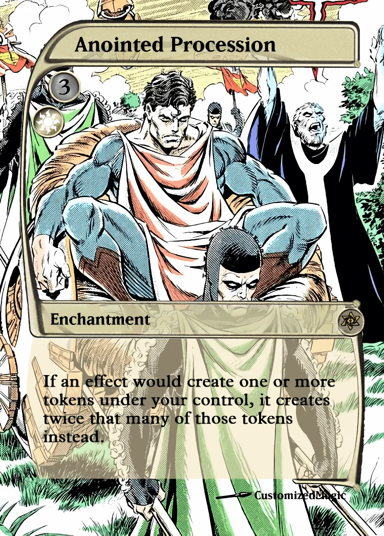 Anointed Procession | Anointed Procession 5 | Magic the Gathering / MTG Proxy Cards | Decree of Silence