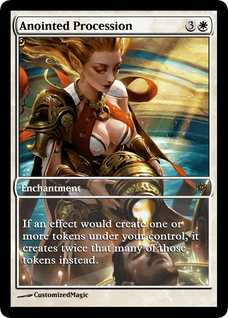Anointed Procession | Anointed Procession | Magic the Gathering / MTG Proxy Cards | Decree of Silence