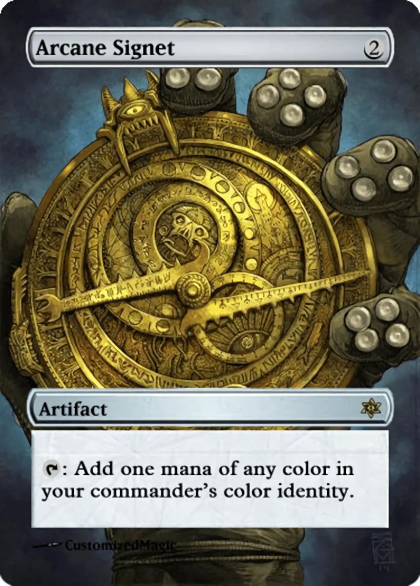 Arcane Signet | Arcane Signet.11 | Magic the Gathering / MTG Proxy Cards | Jeweled Lotus