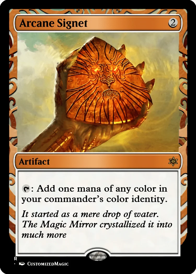 Arcane Signet | Arcane Signet.2 | Magic the Gathering / MTG Proxy Cards | Jeweled Lotus