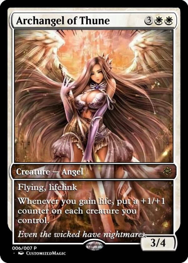 Archangel of Thune | Archangel of Thune 22 | Magic the Gathering Proxy Cards