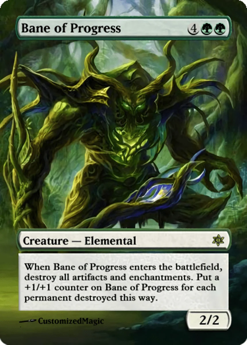 Bane of Progress | Bane of Progress.11 | Magic the Gathering / MTG Proxy Cards |