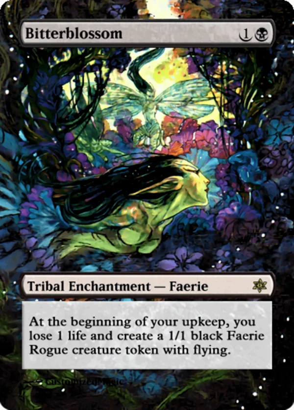 Bitterblossom | Bitterblossom.12 | Magic the Gathering / MTG Proxy Cards | Parallel Lives