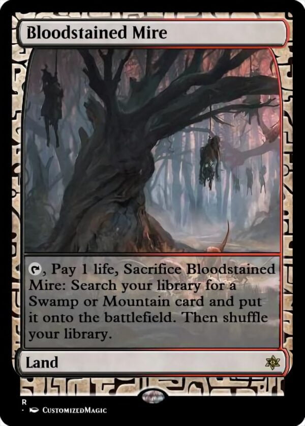 Bloodstained Mire - Magic the Gathering Proxy Cards