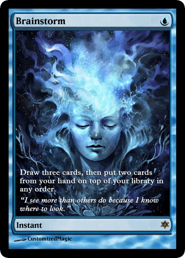 Brainstorm 11 - Magic the Gathering Proxy Cards