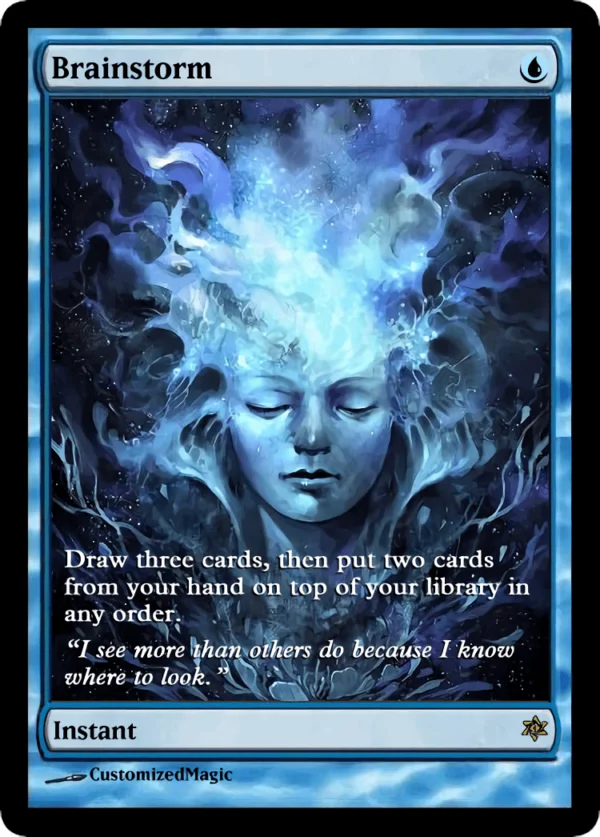 Brainstorm | Brainstorm 11 | Magic the Gathering Proxy Cards