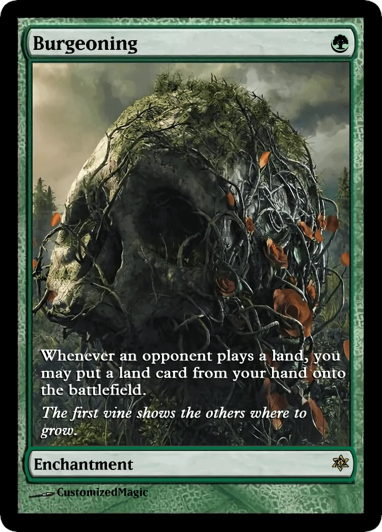Burgeoning | Burgeoning.3 | Magic the Gathering / MTG Proxy Cards | Decree of Silence