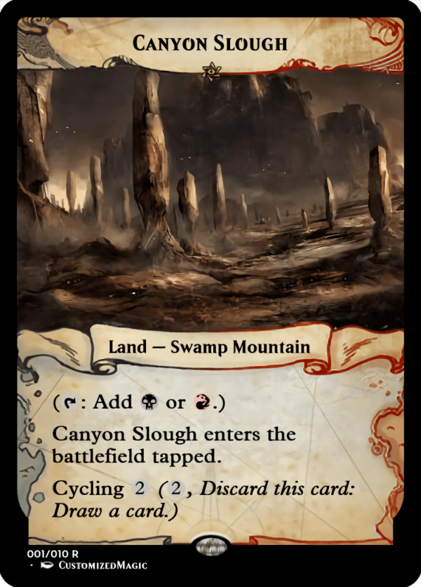Canyon Slough.1 - Magic the Gathering Proxy Cards