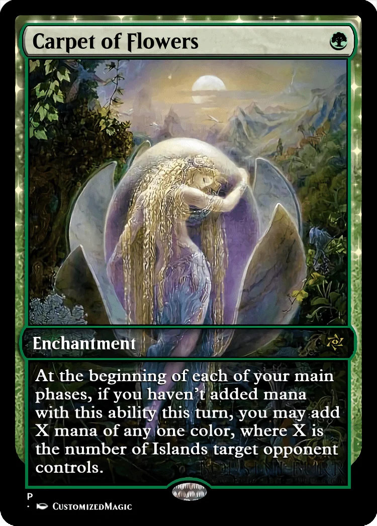 Carpet of Flowers | Carpet of Flowers.2 | Magic the Gathering / MTG Proxy Cards | Mind Over Matter