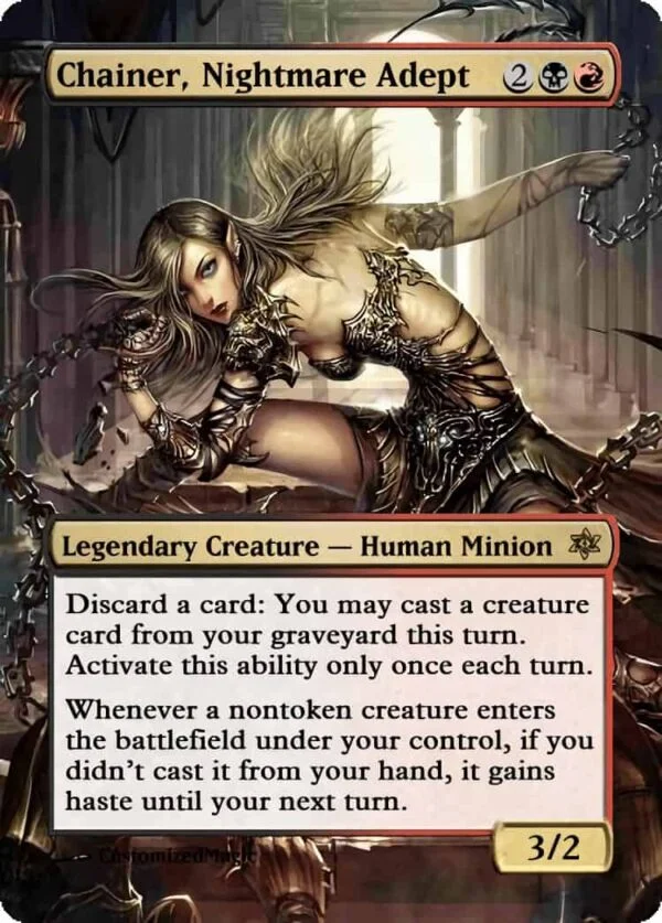 Chainer, Nightmare Adept | Chainer Nightmare Adept 11 | Magic the Gathering / MTG Proxy Cards |