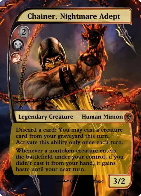 Chainer, Nightmare Adept | Chainer Nightmare Adept | Magic the Gathering / MTG Proxy Cards |