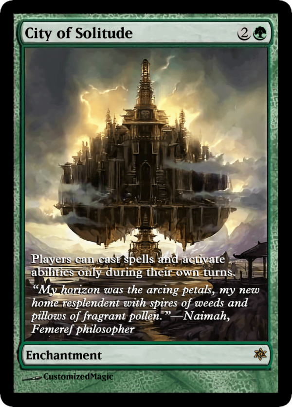 City of Solitude | City of Solitude.4 | Magic the Gathering Proxy Cards