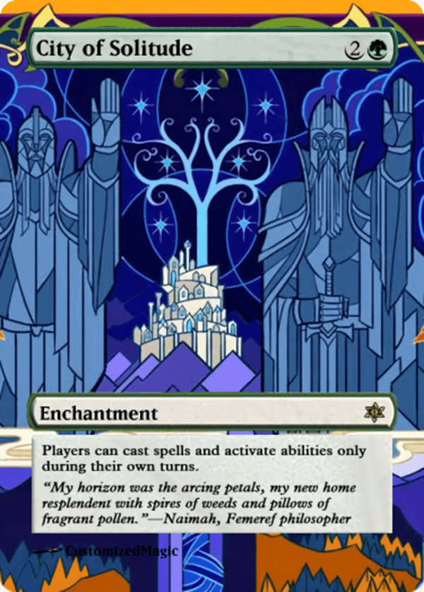 City of Solitude.5 - Magic the Gathering Proxy Cards