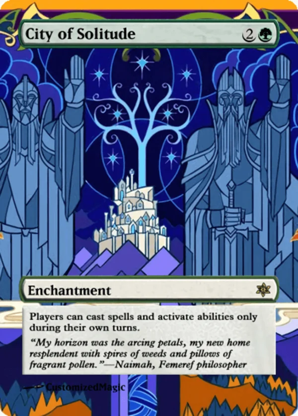 City of Solitude | City of Solitude.5 | Magic the Gathering / MTG Proxy Cards | Survival of the Fittest