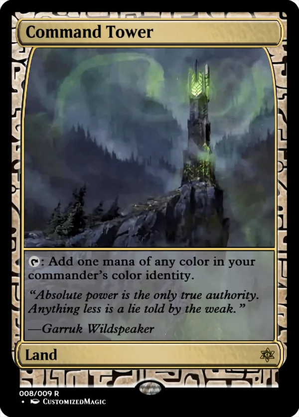 Commander Collection - Green | Command Tower | Magic the Gathering Proxy Cards
