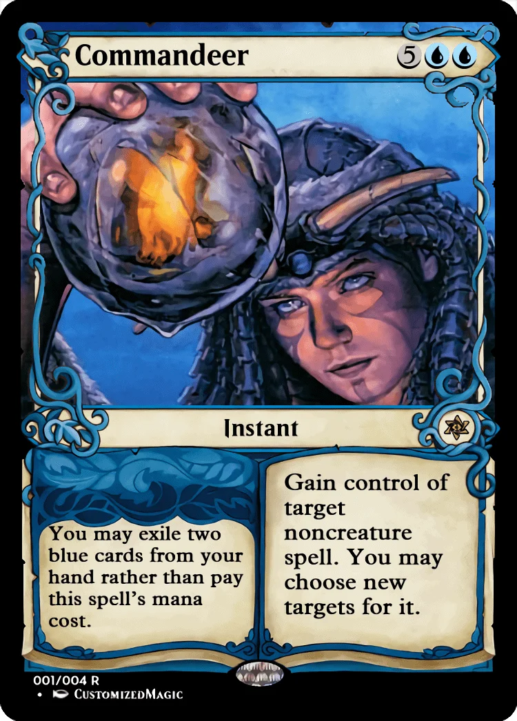 Commandeer | Commandeer | Magic the Gathering / MTG Proxy Cards | Mystical Tutor