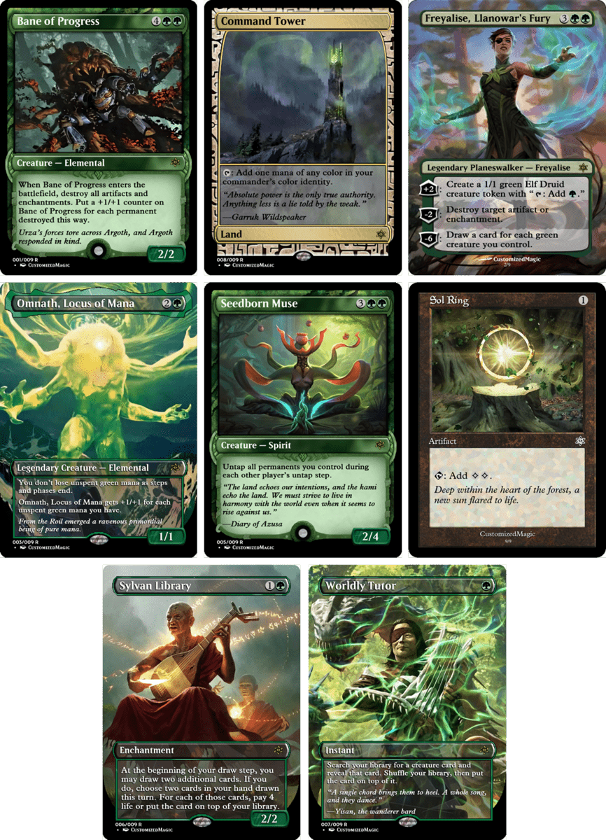 Commander Collection Green Magic the Gathering 