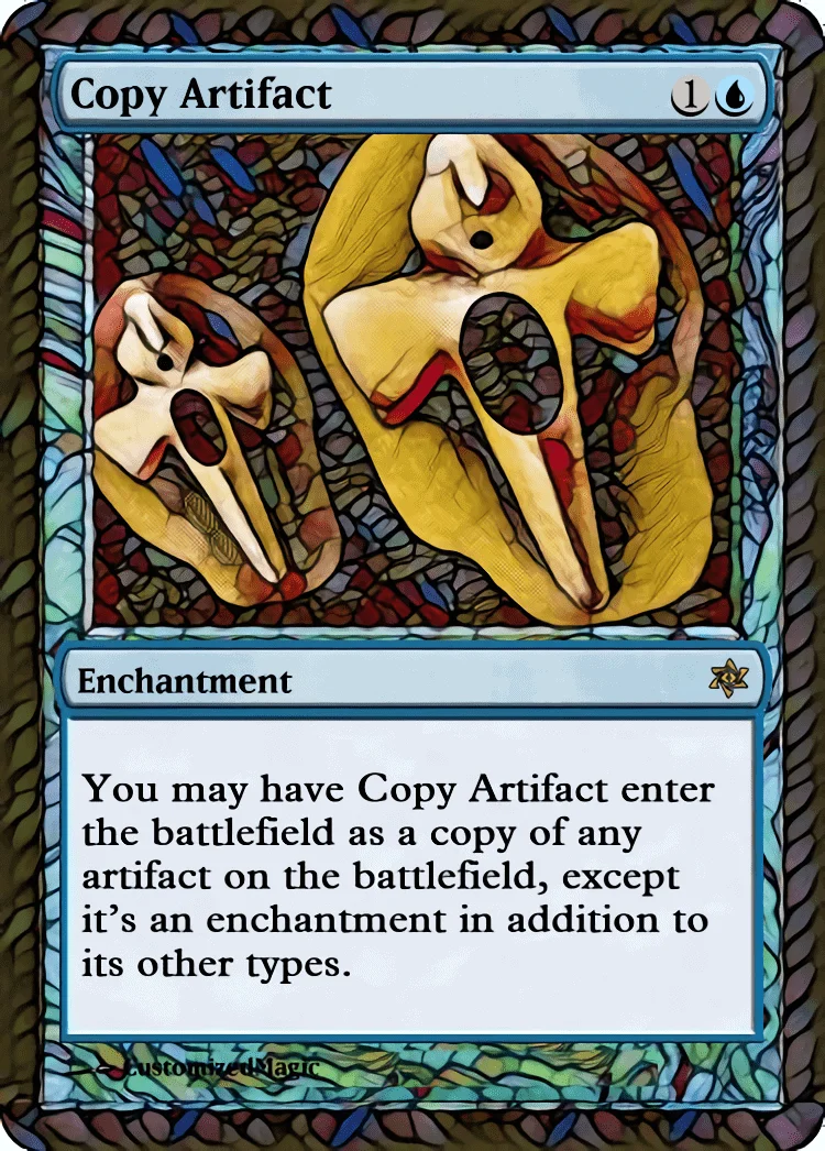 Copy Artifact | Copy Artifact.1 | Magic the Gathering / MTG Proxy Cards | Necropotence