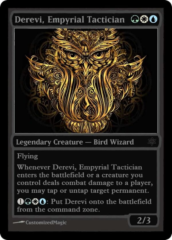 Derevi Empyrial Tactician.1 - Magic the Gathering Proxy Cards