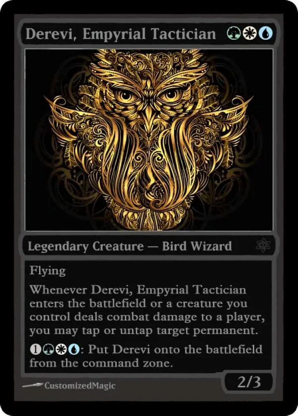 Derevi, Empyrial Tactician | Derevi Empyrial Tactician.1 | Magic the Gathering / MTG Proxy Cards |