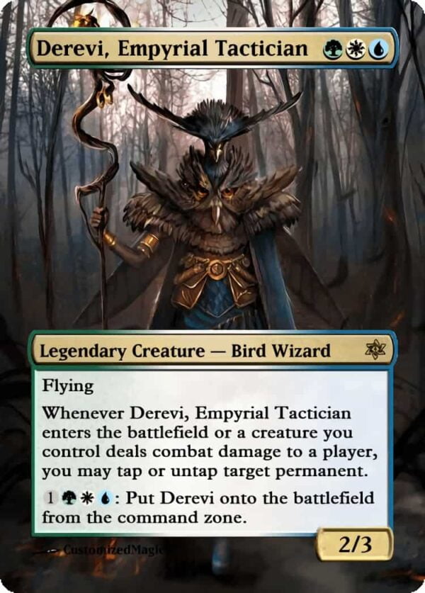 Derevi, Empyrial Tactician | Derevi Empyrial Tactician.2 | Magic the Gathering Proxy Cards