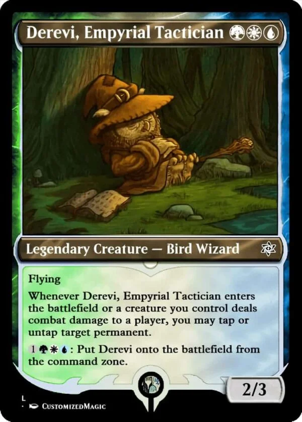 Derevi, Empyrial Tactician | Derevi Empyrial Tactician.3 | Magic the Gathering / MTG Proxy Cards |