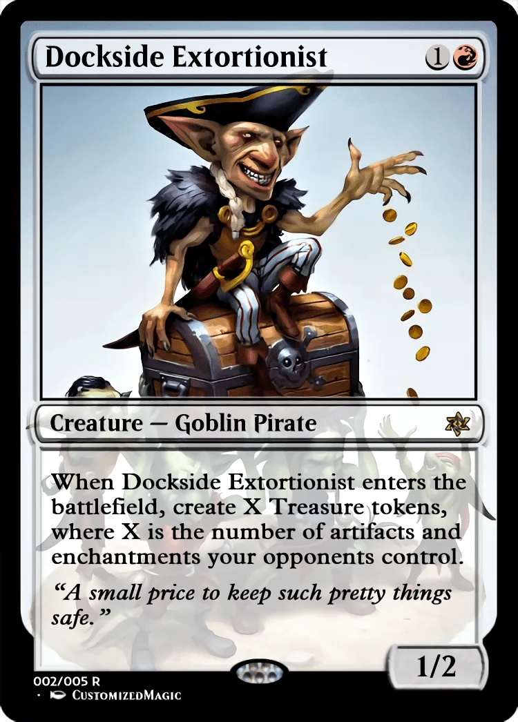 Dockside Extortionist | Dockside | Magic the Gathering / MTG Proxy Cards |