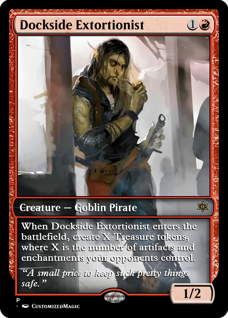 Dockside Extortionist | Dockside | Magic the Gathering / MTG Proxy Cards |