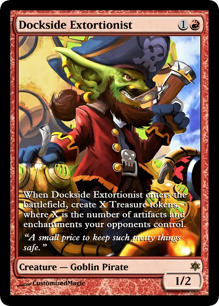 Dockside Extortionist | Dockside | Magic the Gathering / MTG Proxy Cards |