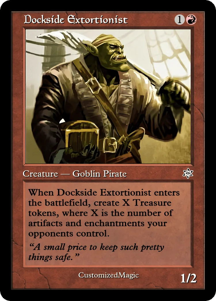 Dockside Extortionist | Dockside | Magic the Gathering / MTG Proxy Cards |