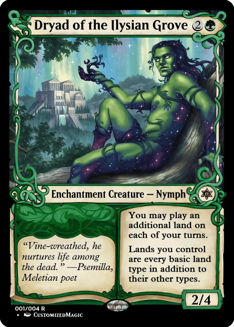Dryad of the Ilysian Grove