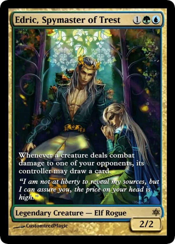 Edric Spymaster of Trest.5 - Magic the Gathering Proxy Cards