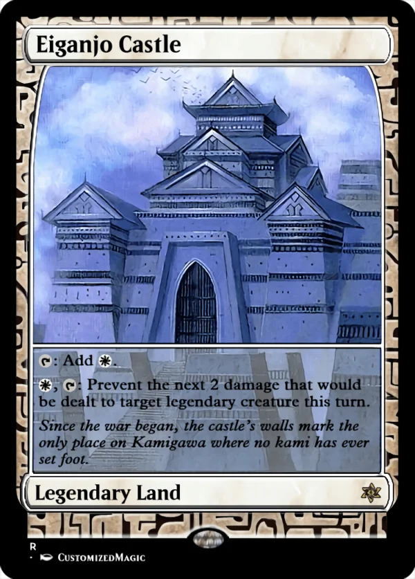 Kamigawa Legendary Land (Full-Art) | Eiganjo Castle.1 | Magic the Gathering Proxy Cards