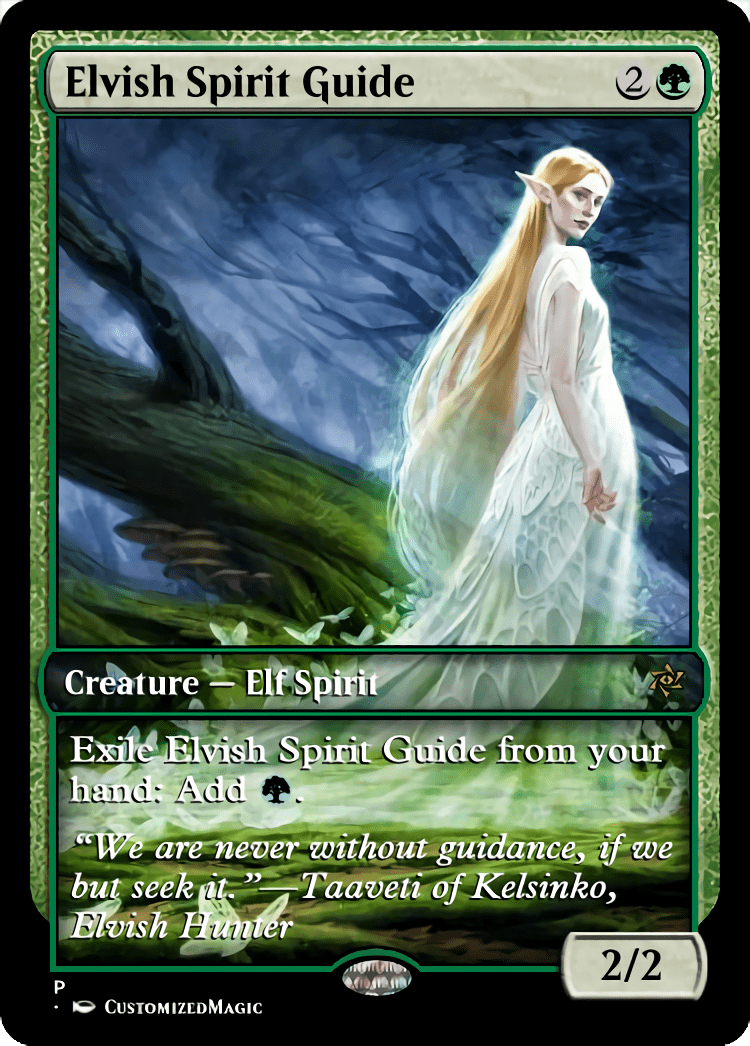 MTG Elvish Spirit Guide 4枚 nonFOIL-