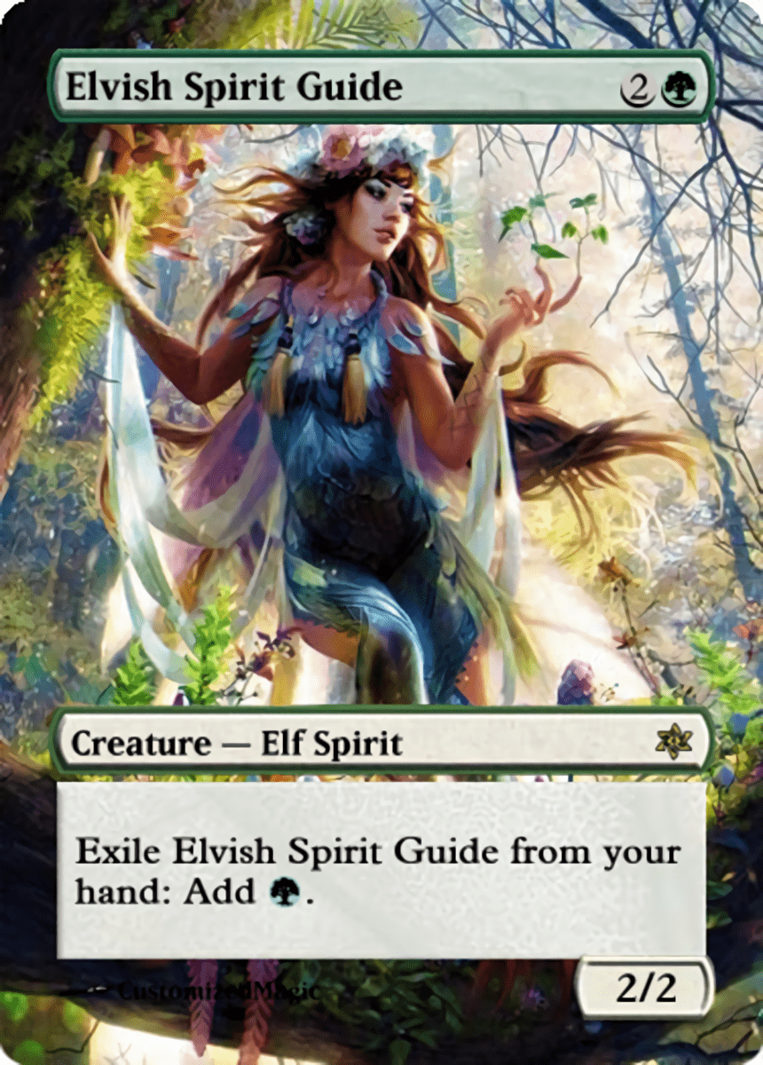Elvish Spirit Guide – CustomizedMTG – Magic the Gathering Proxy Cards