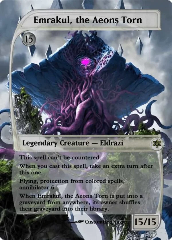 Emrakul, the Aeons Torn | Emrakul the Aeons Torn.1 | Magic the Gathering / MTG Proxy Cards |