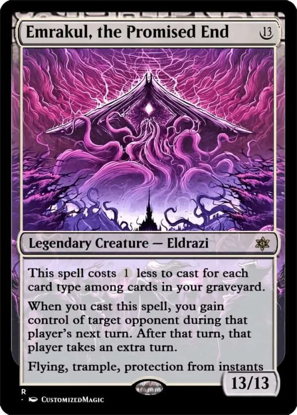 Emrakul, the Promised End | Emrakul the Promised End.1 | Magic the Gathering / MTG Proxy Cards |