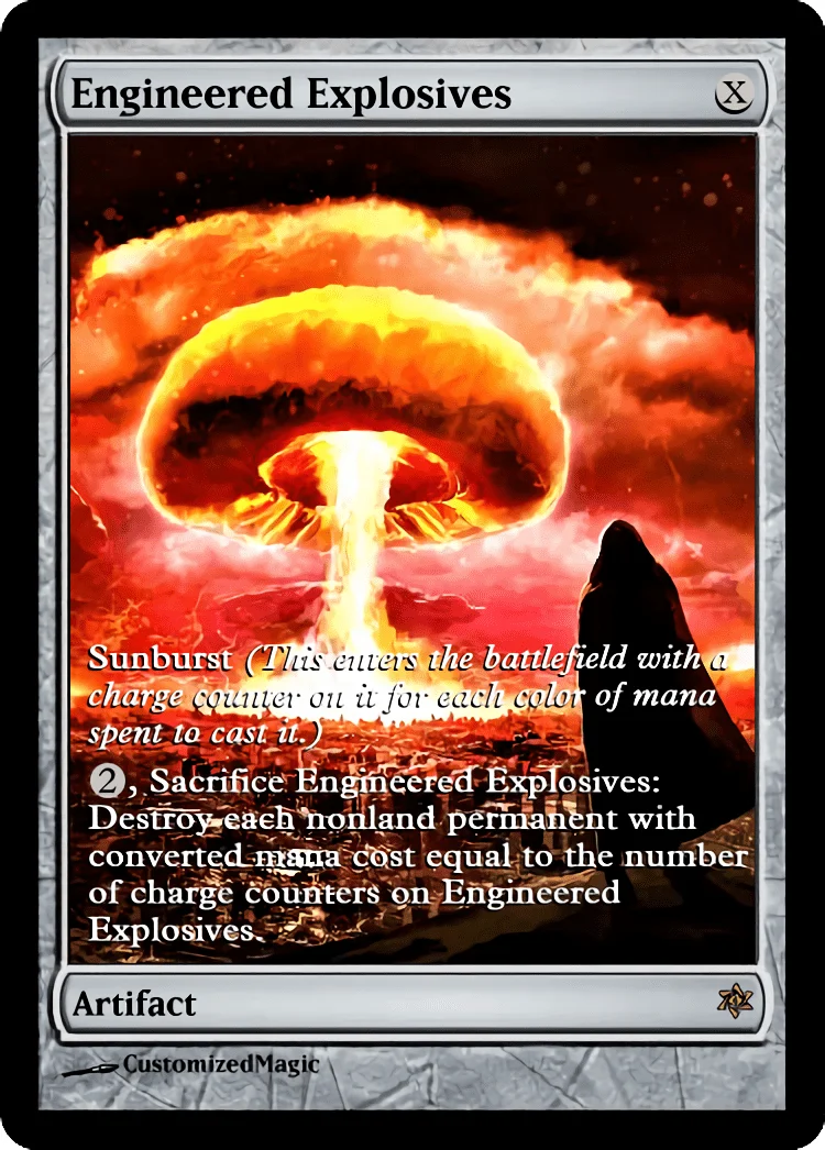Engineered Explosives | Engineered | Magic the Gathering / MTG Proxy Cards | Jeweled Lotus